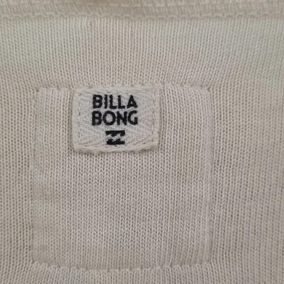 BILLABONG Women's long sleeve top, size Medium California Love Bear - Picture 5 of 6